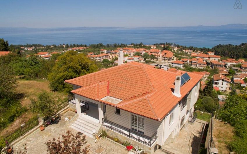 Stunning Sea view private Villa in Kriopigi